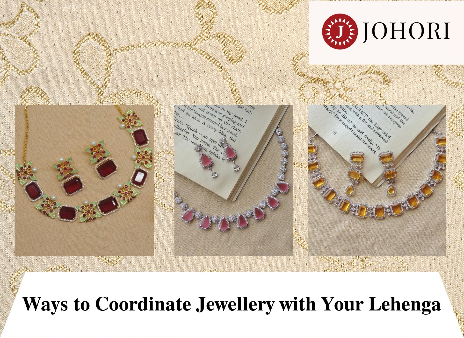 Ways to Coordinate Jewellery with Your Lehenga