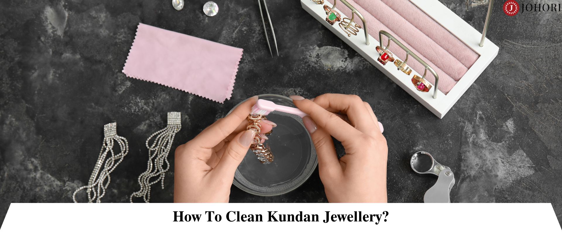 How To Clean Kundan Jewellery?