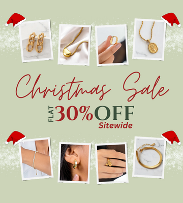 Christmas Anti Tarnish 18K Jewellery