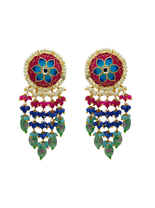 Earrings With Maang Tikka Set