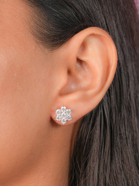 Silver Earrings For Ladies