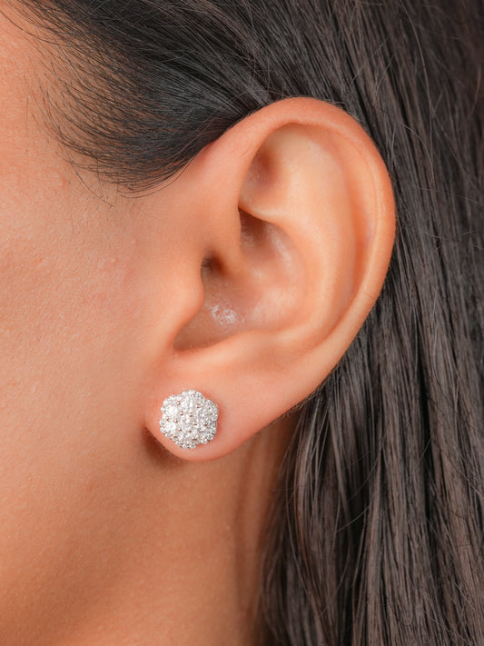 Silver Earrings For Ladies