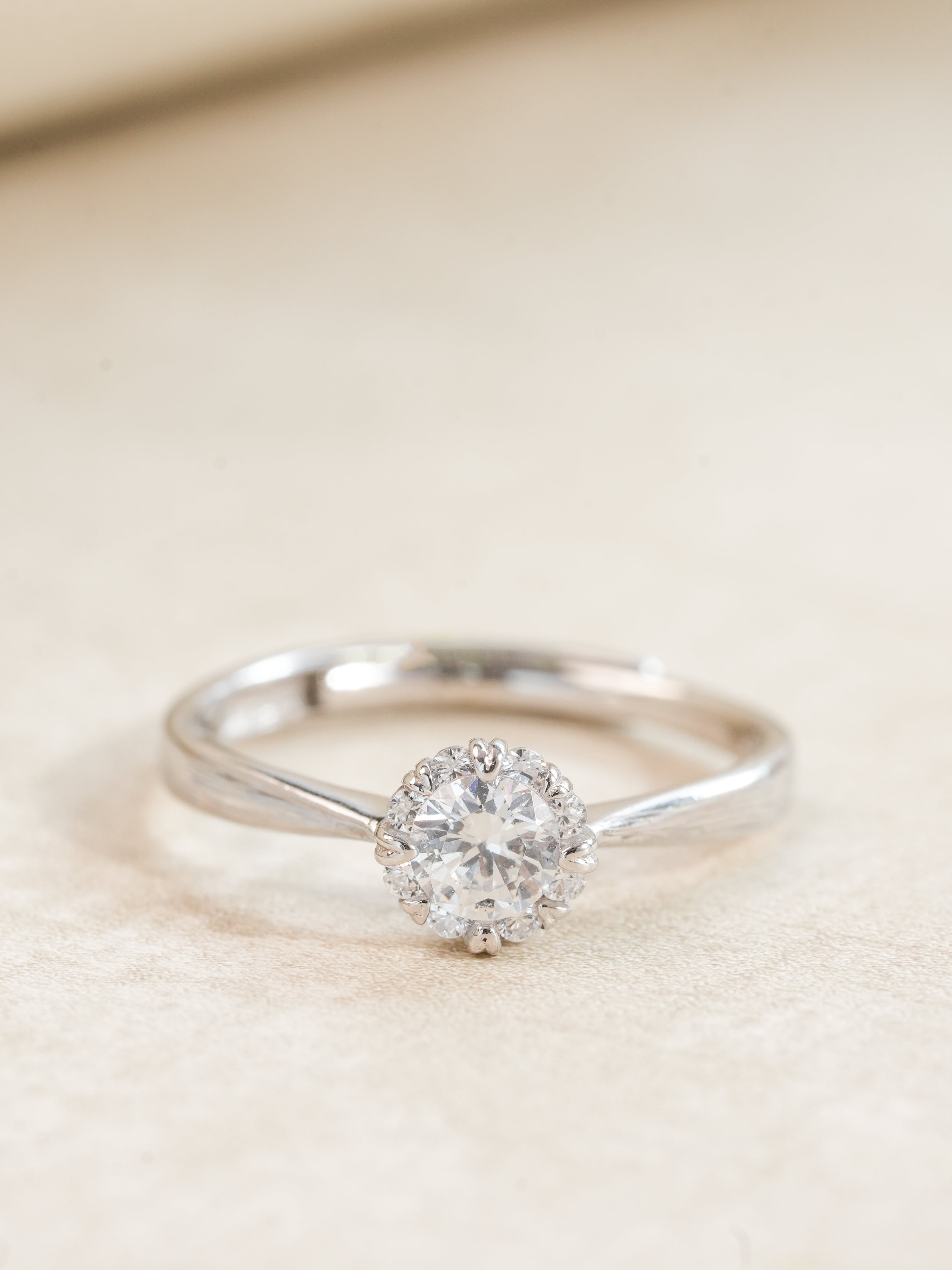 Shop Casual Silver Solitaire Ring | Solitaire Ring | Johori