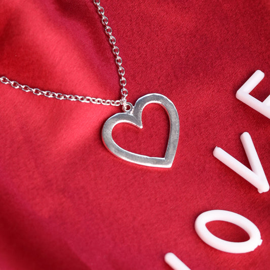 Heart Locket With Chain